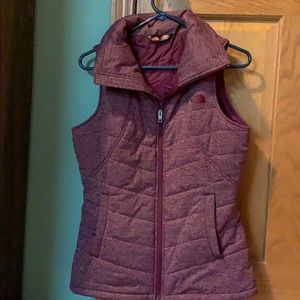 North Face Purple Vest